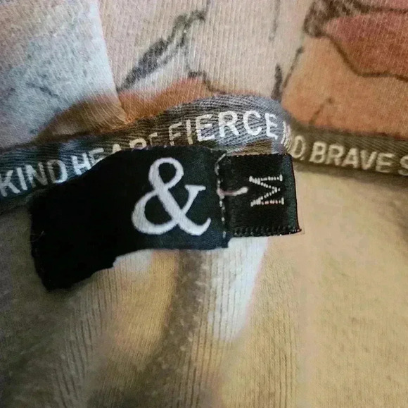 Ampersand Cowl Neck sweatshirt - Picture 5 of 6